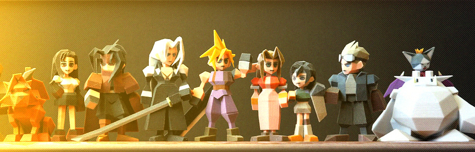 News: Final Fantasy VII: Figuren aus dem 3D-Drucker