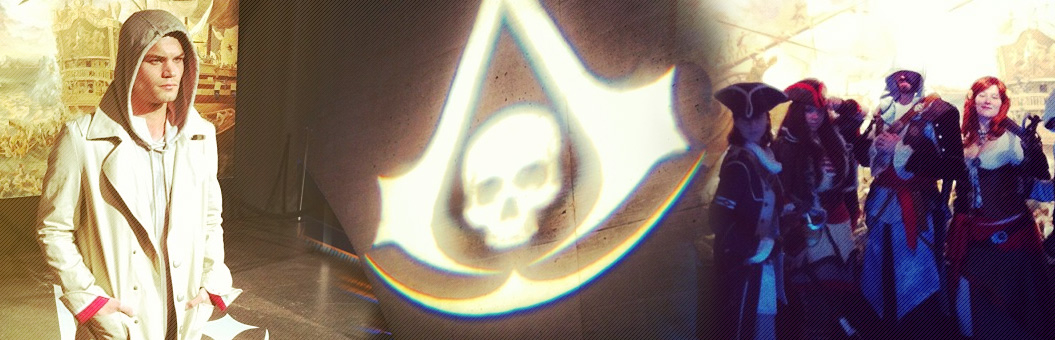 News: Riesiges Ölgemälde mit Fans zu Assassins Creed 4 – Black Flag vorgestellt