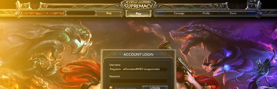 News: League of Legends als Kartenspiel?