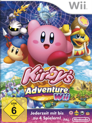 Kirby's Adventure Wii Boxshot