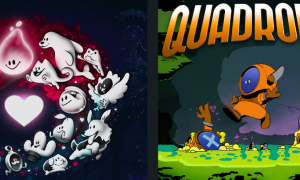 Gamescom23: Harte Pixel-Hüpfer mit Twists – Quadroids und KarmaZoo