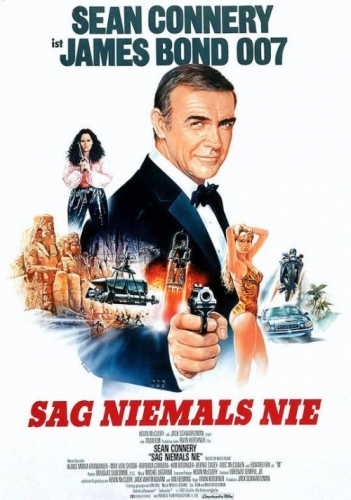 James Bond 007: Sag niemals nie Poster