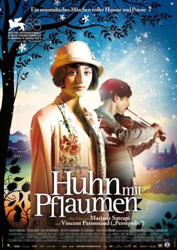 Huhn mit Pflaumen Poster