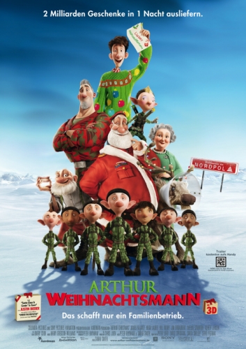 Arthur Weihnachtsmann Poster