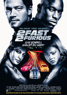 2 Fast 2 Furious Poster