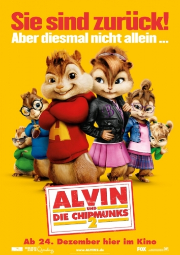 Alvin und die Chipmunks 2 Poster
