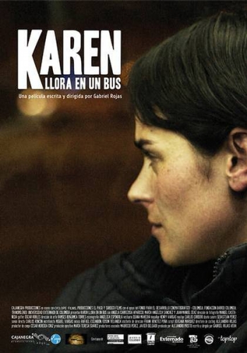 Karen llora en un bus Poster