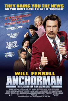 Der Anchorman - Die Legende von Ron Burgundy Poster