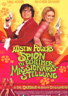 Austin Powers - Spion in geheimer Missionarsstellung Poster