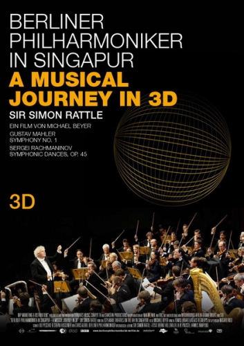Berliner Philharmoniker in Singapore - A Musical Journey in 3D Poster