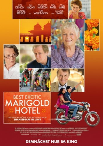 Best Exotic Marigold Hotel Poster