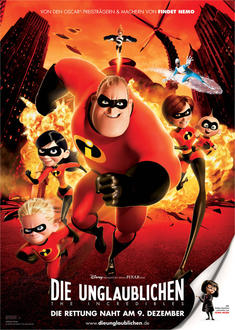 Die Unglaublichen - The Incredibles Poster