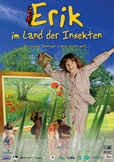 Erik im Land der Insekten Poster