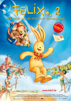 Felix 2 - Der Hase und die verflixte Zeitmaschine Poster