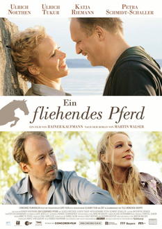 Ein fliehendes Pferd Poster