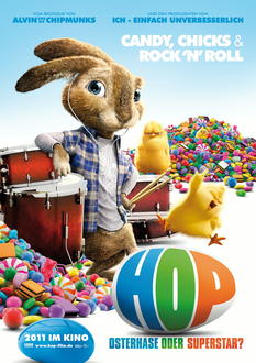 Hop - Osterhase oder Superstar Poster