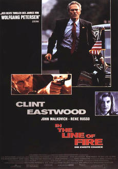 In The Line Of Fire - Die zweite Chance Poster