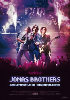 Jonas Brothers - Das ultimative 3D Konzerterlebnis Poster