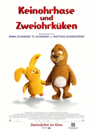 Keinohrhase und Zweiohrküken Poster