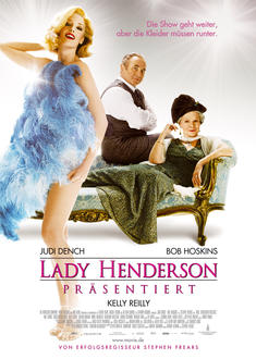 Lady Henderson präsentiert Poster