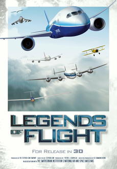Legenden der Luftfahrt 3D Poster