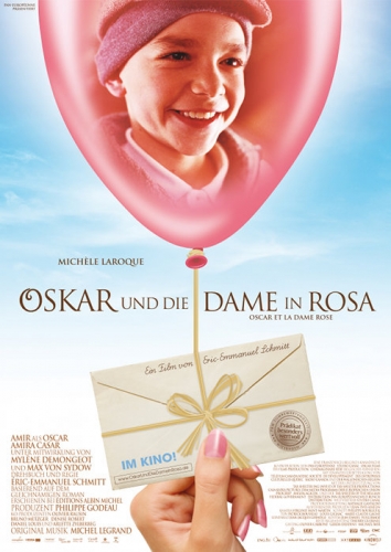 Oskar und die Dame in Rosa Poster