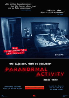 Paranormal Activity Poster