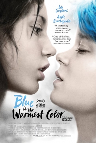 Blau ist eine warme Farbe Poster