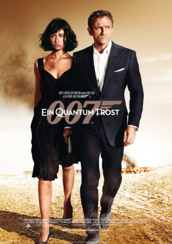 James Bond 007: Ein Quantum Trost Poster