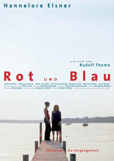 Rot und Blau Poster