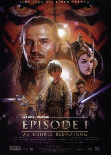Star Wars: Episode I - Die dunkle Bedrohung Poster