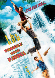 Trouble ohne Paddel Poster